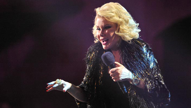 Joan Rivers performs at the Arcada Theatre in St. Charles  Where: Illinois, United States When: