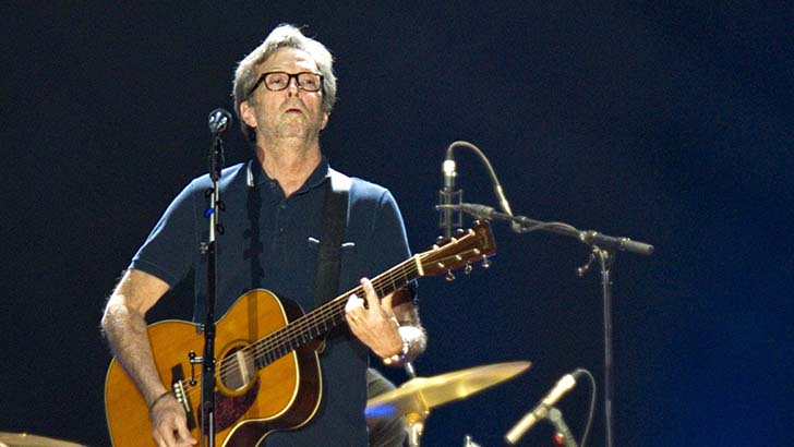 Eric Clapton Performs in Berlin