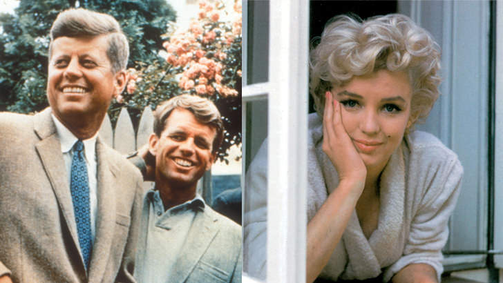 John and Robert Kennedy / Marilyn Monroe