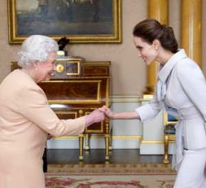 Queen Elizabeth II,Angelina Jolie